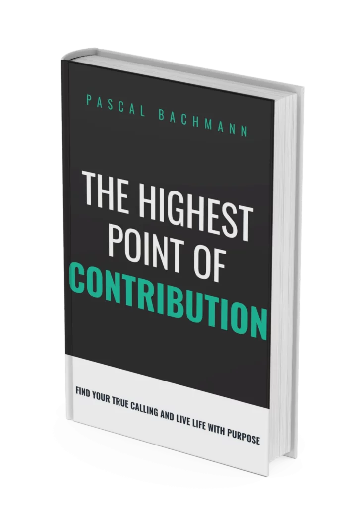 Discovering Your Highest Point of Contribution by Pascal Bachmann, book cover
